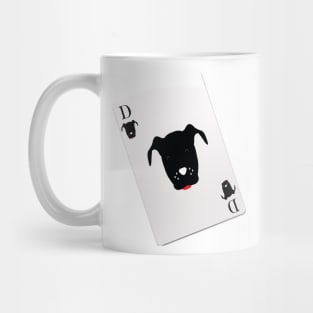 Blach and white cart Dog  Graphic Cute T Shirt Funny Cotton Tops Mug